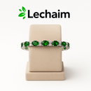 Bracelete Esmeralda Criação Imperial em Prata 925