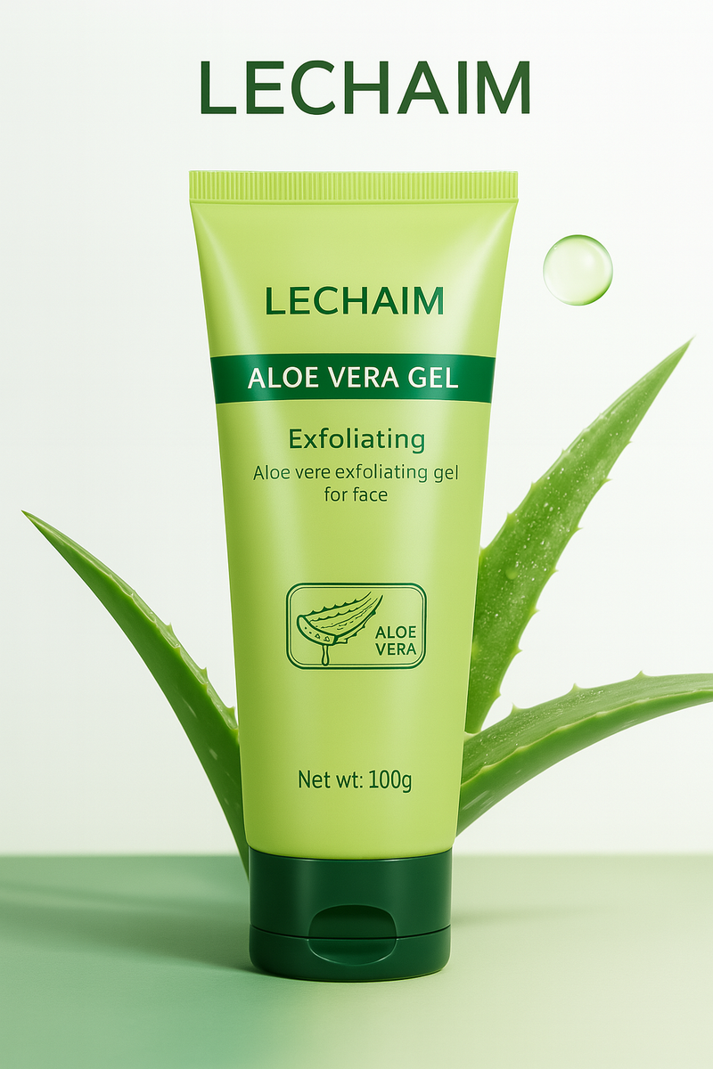 Gel Esfoliante Facial com Aloe Vera