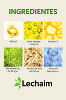 Creme Clareador Premium com Retinol e Colágeno, Rejuvenescedor, Clareador Facial e Hidratante Antissinais