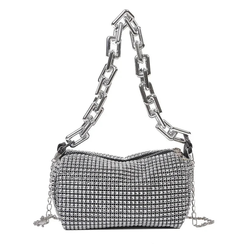 Bolsa Balada Lechaim Bolsa De Mão Feminina Com STRASS