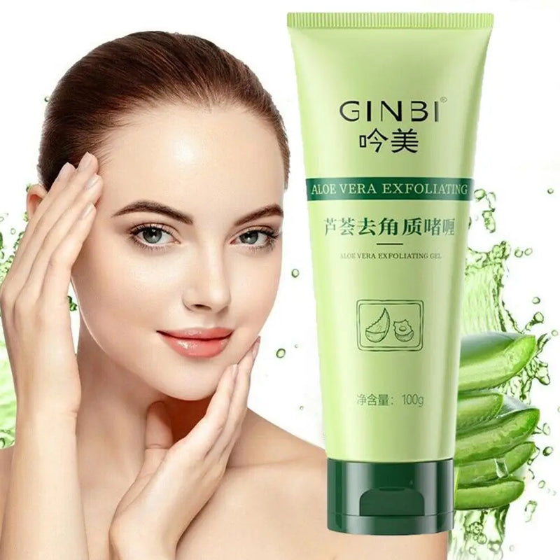 Gel Esfoliante Facial com Aloe Vera