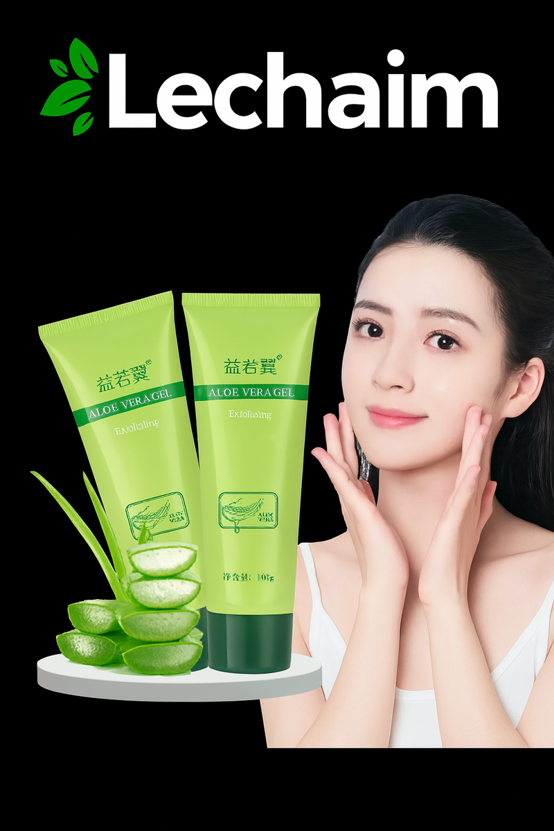 Gel Esfoliante Facial com Aloe Vera